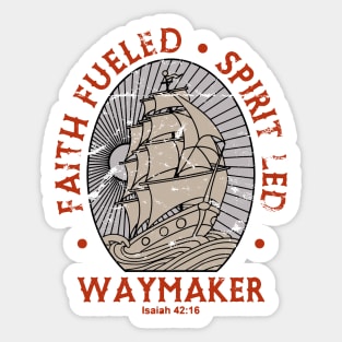 Waymaker Sticker